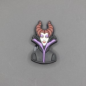 (5/$15) Disney Maleficent Croc Charm